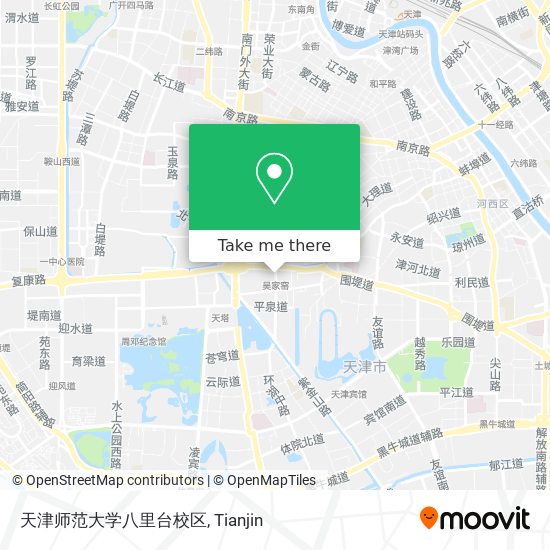 天津师范大学八里台校区 map