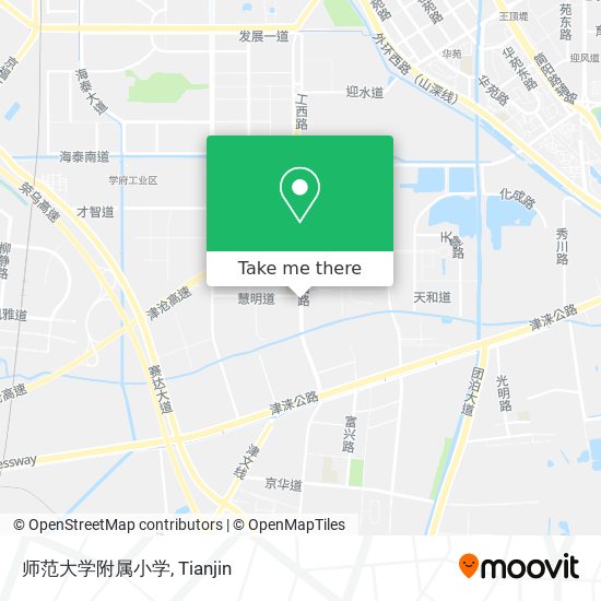 师范大学附属小学 map