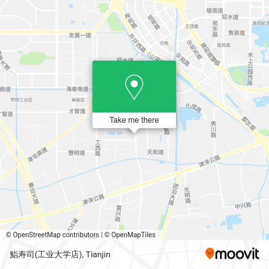 鮨寿司(工业大学店) map