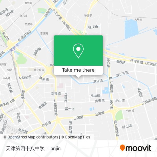 天津第四十八中学 map