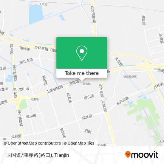 卫国道/津赤路(路口) map