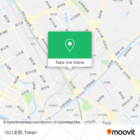 出口名鞋 map