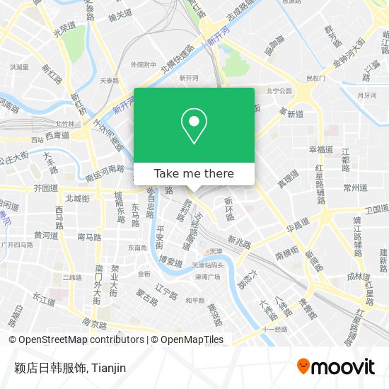 颖店日韩服饰 map