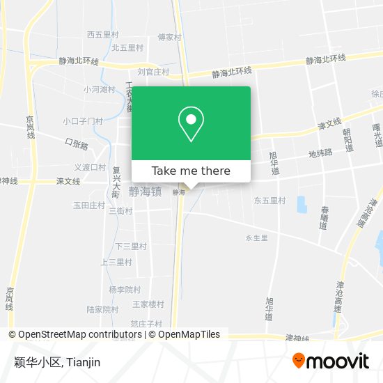 颖华小区 map