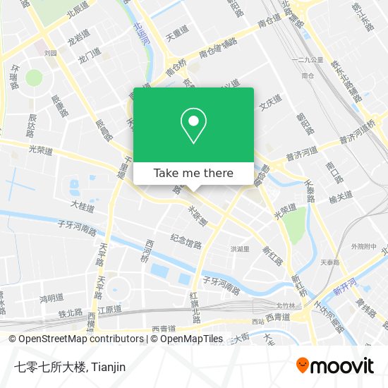 七零七所大楼 map