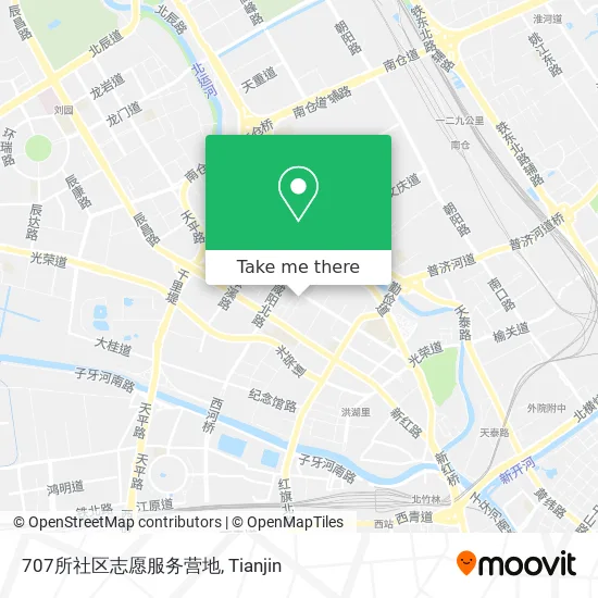 707所社区志愿服务营地 map