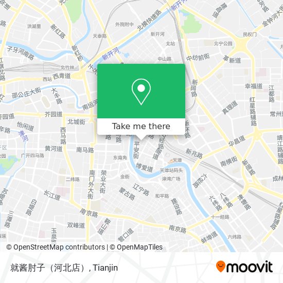 就酱肘子（河北店） map