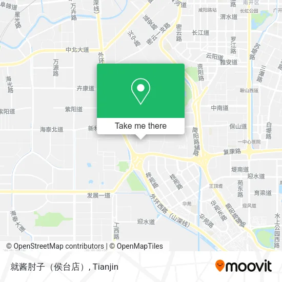 就酱肘子（侯台店） map