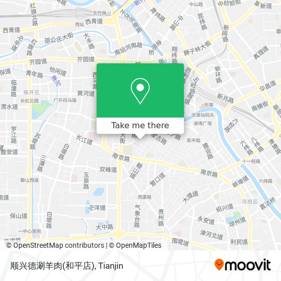 顺兴德涮羊肉(和平店) map