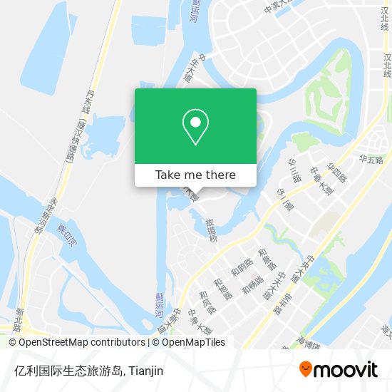 亿利国际生态旅游岛 map