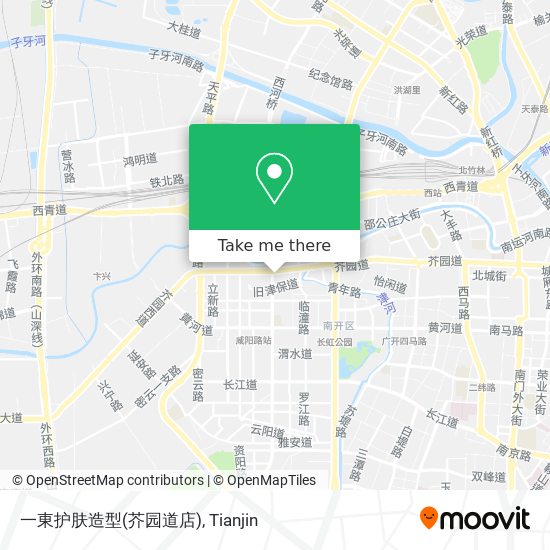 一東护肤造型(芥园道店) map