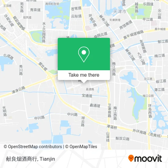 献良烟酒商行 map