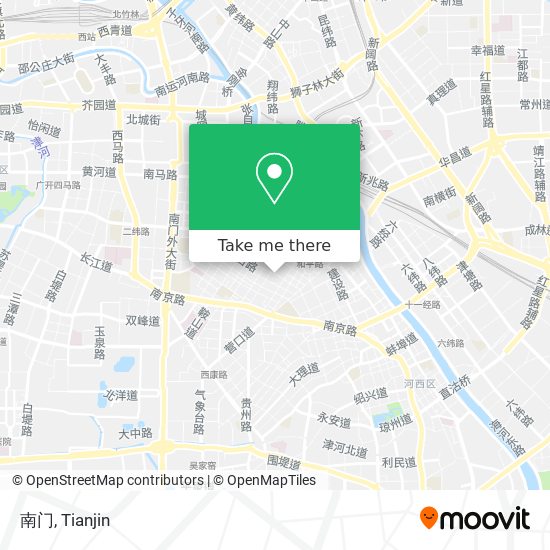 南门 map