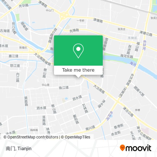 南门 map
