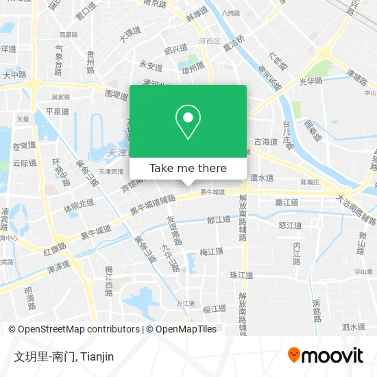 文玥里-南门 map