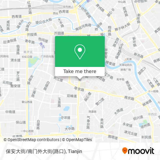 保安大街/南门外大街(路口) map