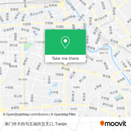 南门外大街与五福街交叉口 map
