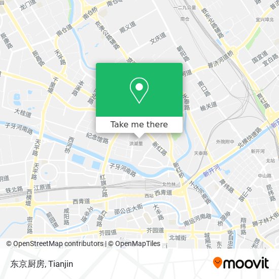 东京厨房 map