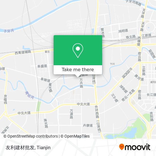 友利建材批发 map