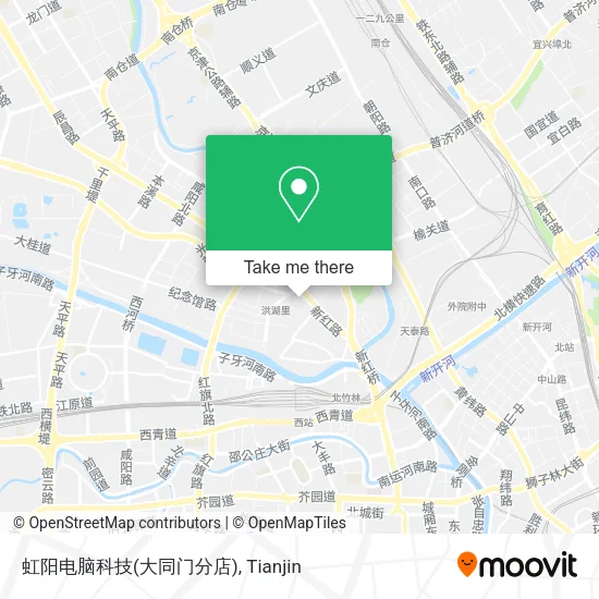 虹阳电脑科技(大同门分店) map