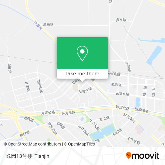 逸园13号楼 map
