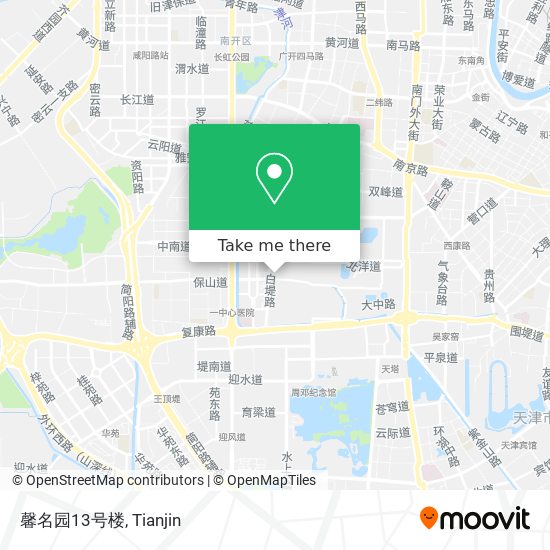 馨名园13号楼 map