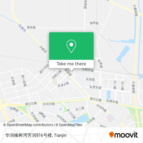华润橡树湾芳润轩6号楼 map