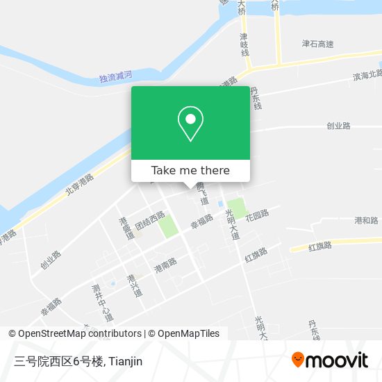 三号院西区6号楼 map