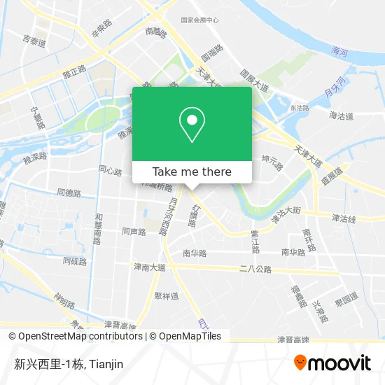 新兴西里-1栋 map