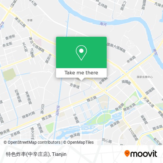 特色炸串(中辛庄店) map