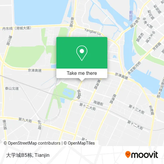 大学城B5栋 map