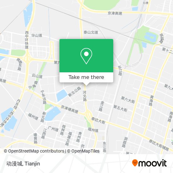动漫城 map