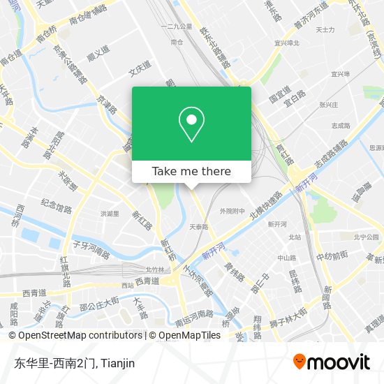 东华里-西南2门 map