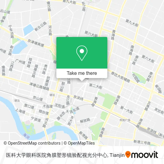 医科大学眼科医院角膜塑形镜验配视光分中心 map