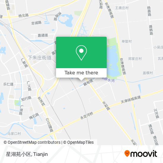 星湖苑小区 map