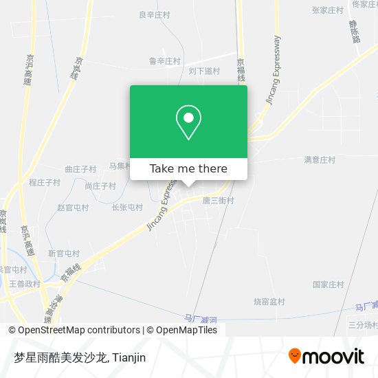 梦星雨酷美发沙龙 map