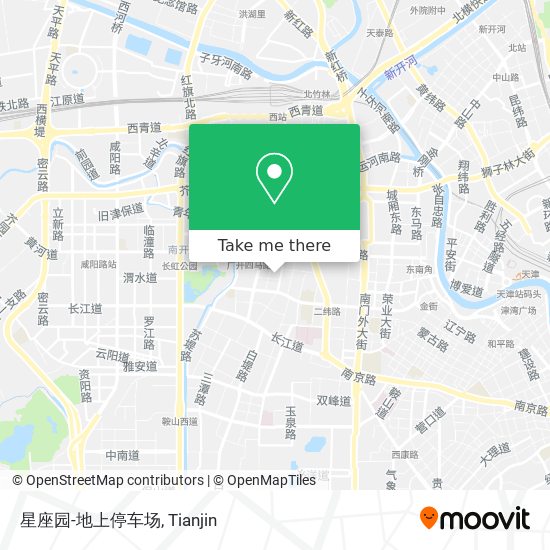 星座园-地上停车场 map