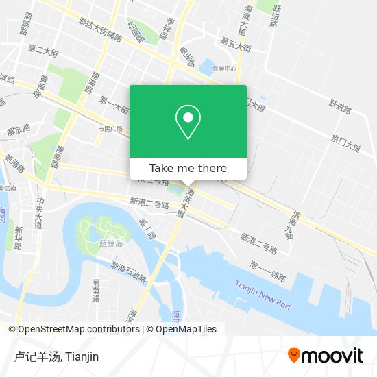 卢记羊汤 map