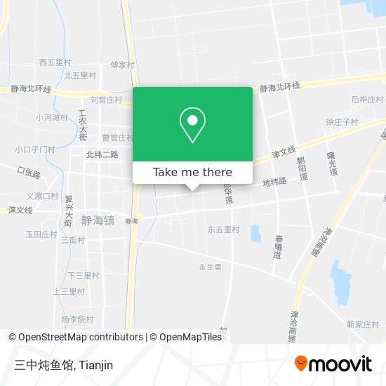 三中炖鱼馆 map