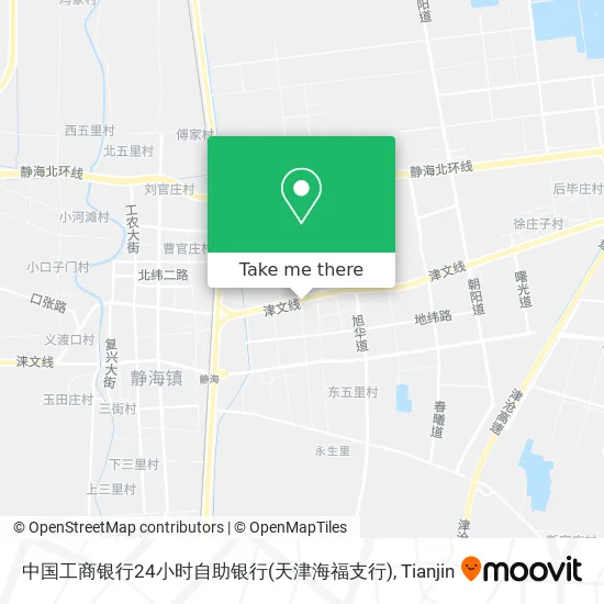 中国工商银行24小时自助银行(天津海福支行) map