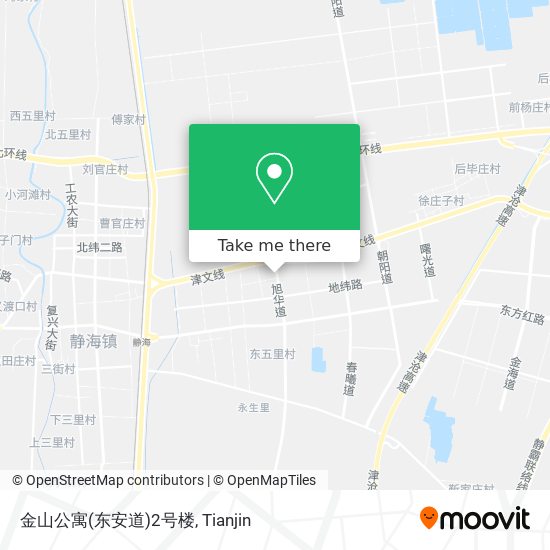 金山公寓(东安道)2号楼 map