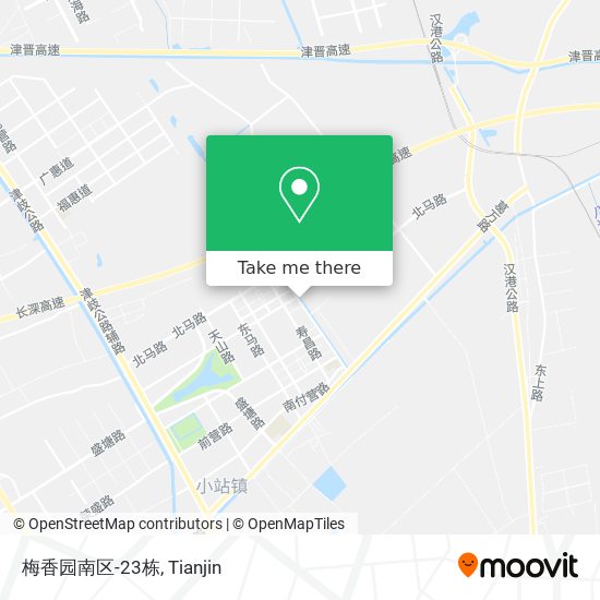 梅香园南区-23栋 map