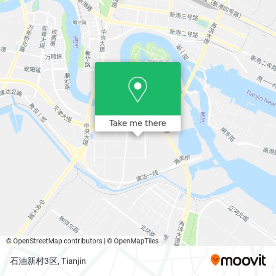 石油新村3区 map