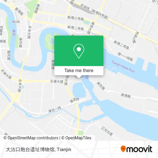大沽口炮台遗址博物馆 map