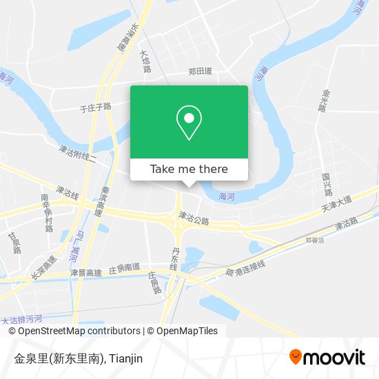 金泉里(新东里南) map