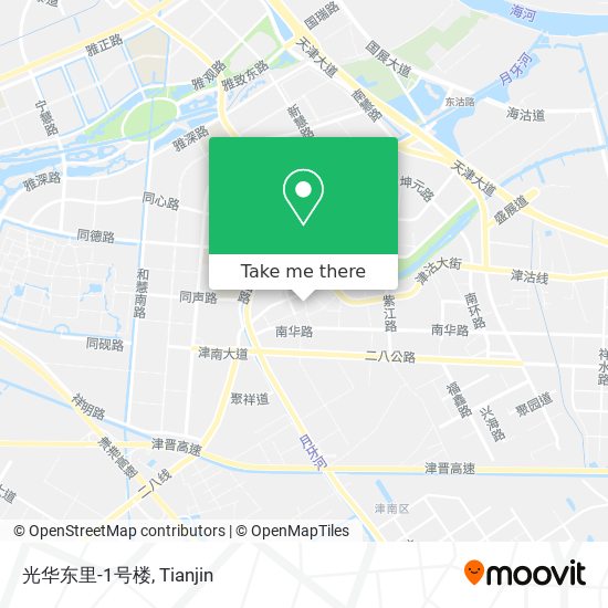 光华东里-1号楼 map