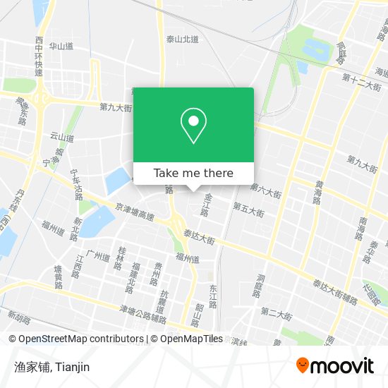 渔家铺 map