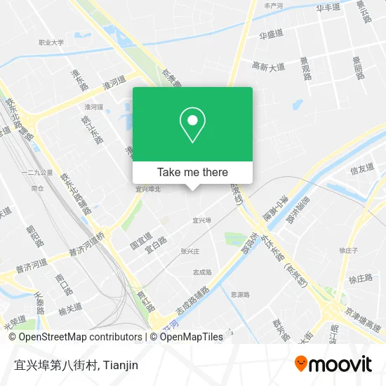 宜兴埠第八街村 map