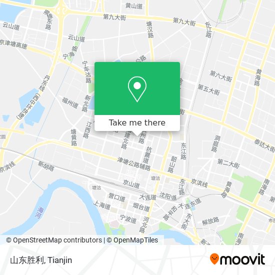 山东胜利 map