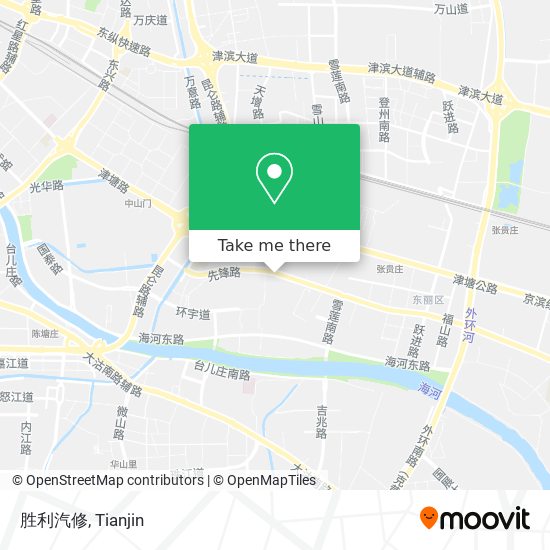 胜利汽修 map